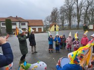 Masopustní průvod dětí mateřské školy