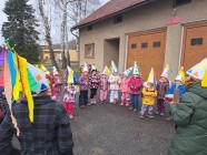 Masopustní průvod dětí mateřské školy