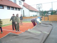 Oprava hřiště