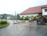 Přívalový déšť v noci, z 24. na 25. června 2021