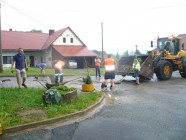 Přívalový déšť v noci, z 24. na 25. června 2021